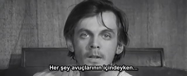 gizemozburun's tweet photo. Yönetmen Lev Kulidzhanov'un 1970 yapımı Suç ve Ceza uyarlamasından Raskolnikov'un itirafı; https://t.co/6w3MjeIkki