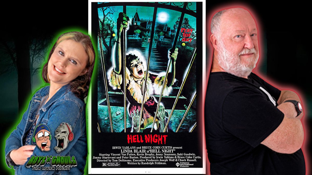 blackcatfilmpr2's tweet photo. Hi Guys,
Tonight Boys 'n' Ghouls Film Review Podcast reviews Hell Night here. https://t.co/N7twiI99Sx via YouTube
#HellNight1981 #BoysnGhoulsFilmReviewPodcast #BoysnGhoulsFilmReview #BoysnGhouls #Horror #Slasher #MovieReviews #FilmReviews https://t.co/Nycd2cZfaA