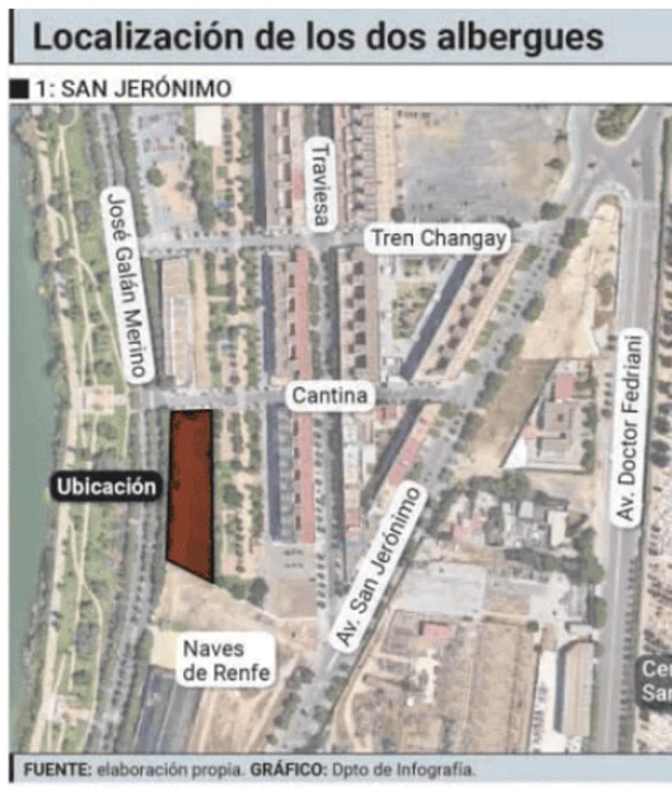 Comunicado oficial de la Asociación de Vecinos San Jerónimo Siglo XXI
Esta mañana hemos amanecido con la noticia de la construcción de dos albergues sociales en el polígono sur y en San Jerónimo. El objetivo es que estos espacios no se concentren en la Macarena.