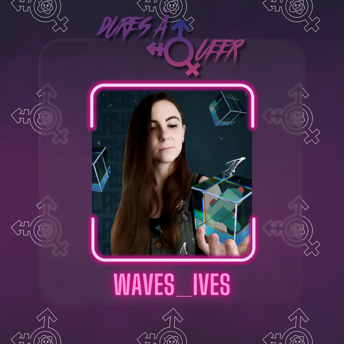 Nikiunderscore's tweet photo. Notre onzième invitée est une vague de fraicheur, @Waves_Ives !
#DuresAQueer https://t.co/zI1HshVqLd