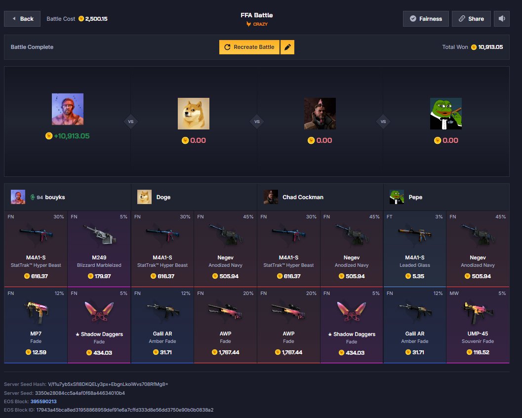 ChickenGGWins's tweet photo. π©βπ³FFA BATTLE CRAZY MODE OR IS THIS BOUYKS MODE?
https://t.co/NV11fgXCKc
https://t.co/gaXDEzpYk1 The Best Rewarding CS2 Casino Check it out now!! π₯
10K+ Win Congratulations!!!
#ChickenGG #CS2 #Win #CSGO #InstantCashout https://t.co/LReXUFvG1O