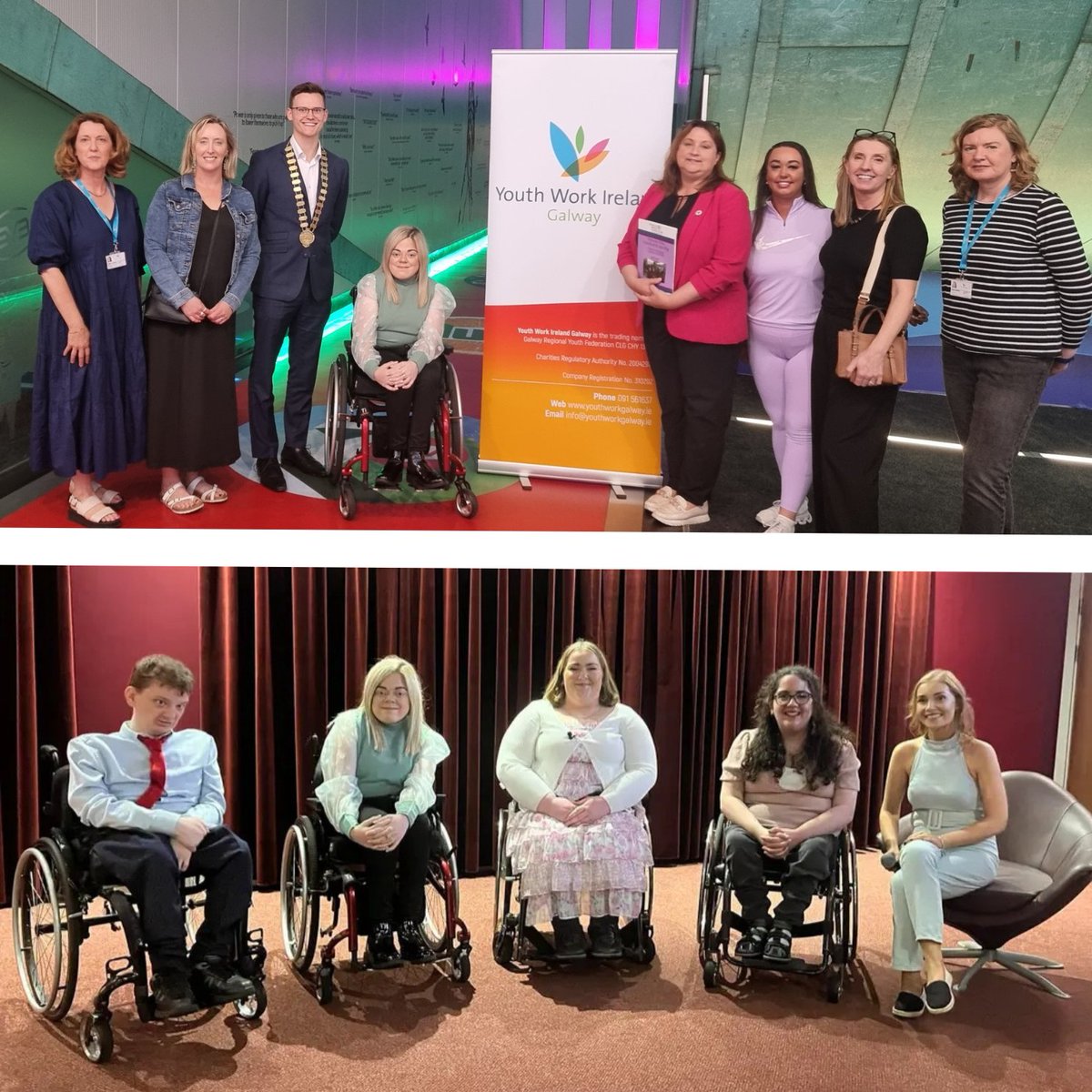 Youth Work Ireland (@ywirl) on Twitter photo It was an honour to attend the world premier of Breaking Barriers - a film made by the Youth Access Group in Youth Work Ireland Galway. This group of inspiring activists are making positive changes to improve accessibility & challenge ableism.
<a href="/AnneRabbitte/">Anne Rabbitte</a>
<a href="/albertdolan_/">Albert Dolan TD</a> It was an honour to attend the world premier of Breaking Barriers - a film made by the Youth Access Group in Youth Work Ireland Galway. This group of inspiring activists are making positive changes to improve accessibility & challenge ableism.
<a href="/AnneRabbitte/">Anne Rabbitte</a>
<a href="/albertdolan_/">Albert Dolan TD</a>