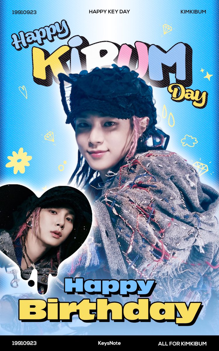 KeysNote0923's tweet image. Happy birthday to my key🎀