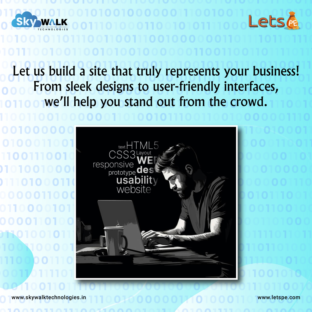 skywalktech1's tweet photo. 💻 Build a stunning, user-friendly site to boost your business! 🚀
.
.
#WebDesign #UXDesign #UserExperience  #WebsiteDevelopment #BusinessGrowth #HTML5 #SkyWalk #SkyWalkTechnologies https://t.co/7Mqjba3FKU