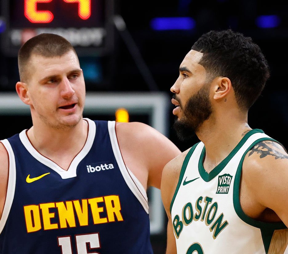 TheDunkCentral's tweet photo. “People always ask me, when did you guys know you were going to win a championship? When Minnesota beat Denver, I felt like Denver was the only team that they matched up best with us. I thought that we were going to play Denver in the Finals and it was going to be a good one.”

- Jayson Tatum 

(h/t @ClutchPoints )