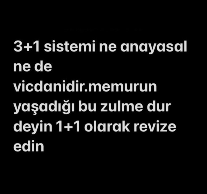 <a href="/sdaolgun/">Seda Olgun</a> <a href="/tcmeb/">Millî Eğitim Bakanlığı</a> 3+1 in 1+1 olması konusunda desteğinizi bekliyoruz. Hiç kimse 4 yıl ailesinden ayrı kalmayı hak etmiyor. Ne devletimiz mağdur olmasın nede daha fazla çalışan, aileler ve evlatlar.