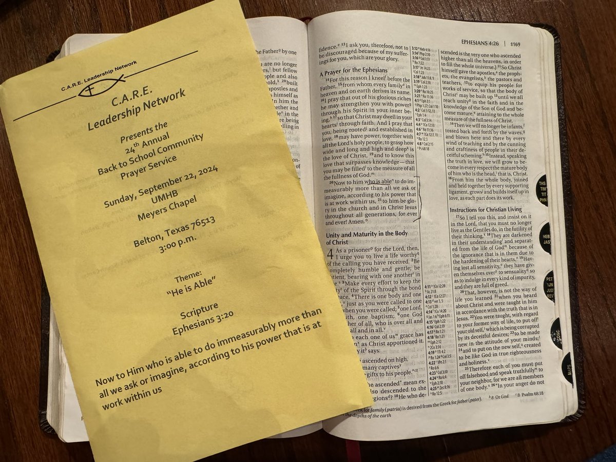 randypittenger's tweet image. Thankful for a community that prays for our children and our schools. CARE Leadership Network 24th Annual Back to School Prayer Service. #Heisable #BetterTogether #ILoveBelton