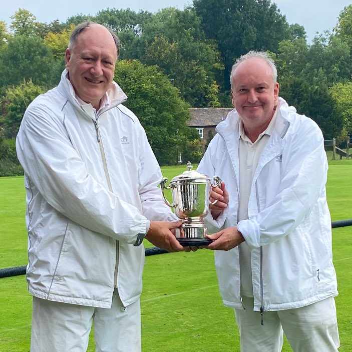 CroquetEaling's tweet photo. Big congrats to Ealing’s Sean Doherty on winning the All English AC Handicap final today, triumphing in a close final (3 players tied on 4 wins each).
.
Sean now joins a select band of Ealing players who have won the competition.
.
#playcroquet #croquet #ealingcroquetclub https://t.co/jDLHNweeRU