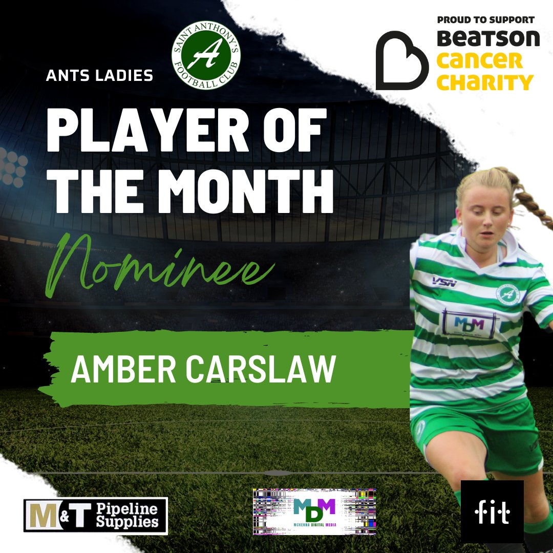 AntsLadiesFC's tweet photo. Your Ants Ladies Player of the Month Nominees for September

@Ambercarslaw16 @NicoleGoodwin93 @ellie_1604 @_AbbyMorrison07
