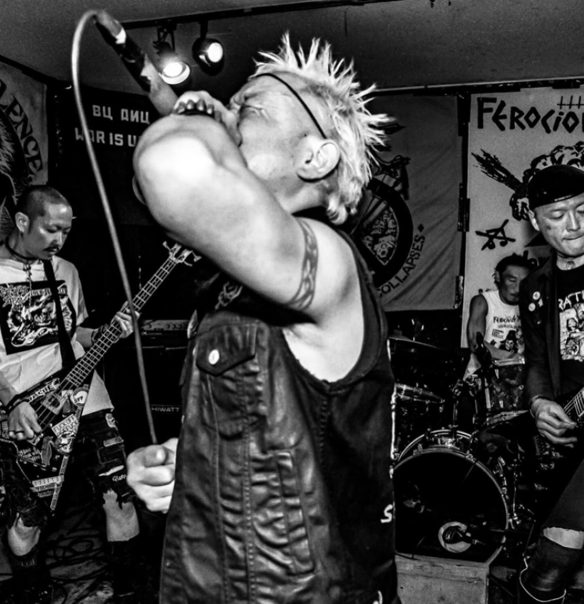 Next!FEROCIOUS X GIG!!!

UNHOLY11 pre.
『NEW WORLD ORDER』
10/5(土)
at Namba BEARS
SPEAKEASY 1st EP 【SPEAK NOT EASY】
RELEASE PARTY

act
FEROCIOUS X
MIND STEP
SPEAKEASY
UNHOLY11

OPEN 18:30  START 19:00
ADV /DOOR ¥2,500