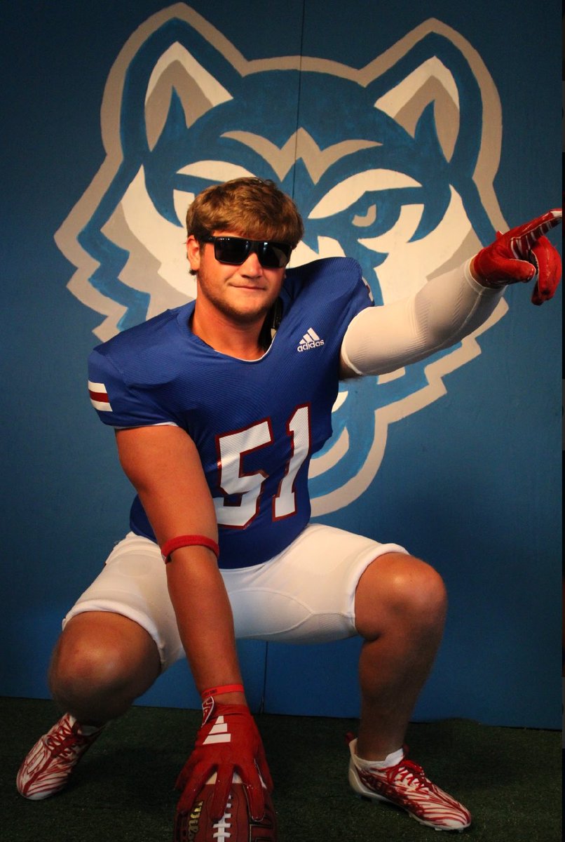 Recruiting Update @GPBSports. Congrats <a href="/pacsfootball1/">PACS Football</a> 6-3, 270, Senior <a href="/realjakeatha51/">Jake Atha</a> on his commitment to <a href="/UWGFootball/">West Georgia Football</a>. Rated as high as @On3Recruits 3-Star IOL chose Wolves over 5+ offers including Georgia State &amp; UCF. Called couple of his games past year. Legit!