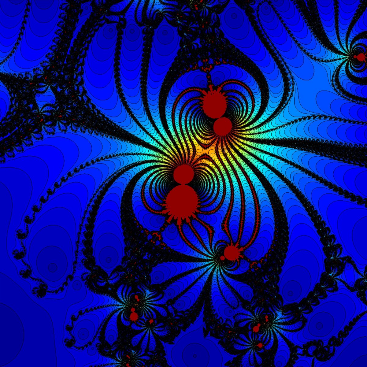 DaileyOrthoLab's tweet image. It wouldn't be fall without the annual Basins of Attraction art contest in my class, ME413 - Numerical Methods in ME. These works were created by @LehighMEM grad students using @MATLAB to perform root finding in the complex plane. Vote for your favorite: sites.google.com/lehigh.edu/me4…