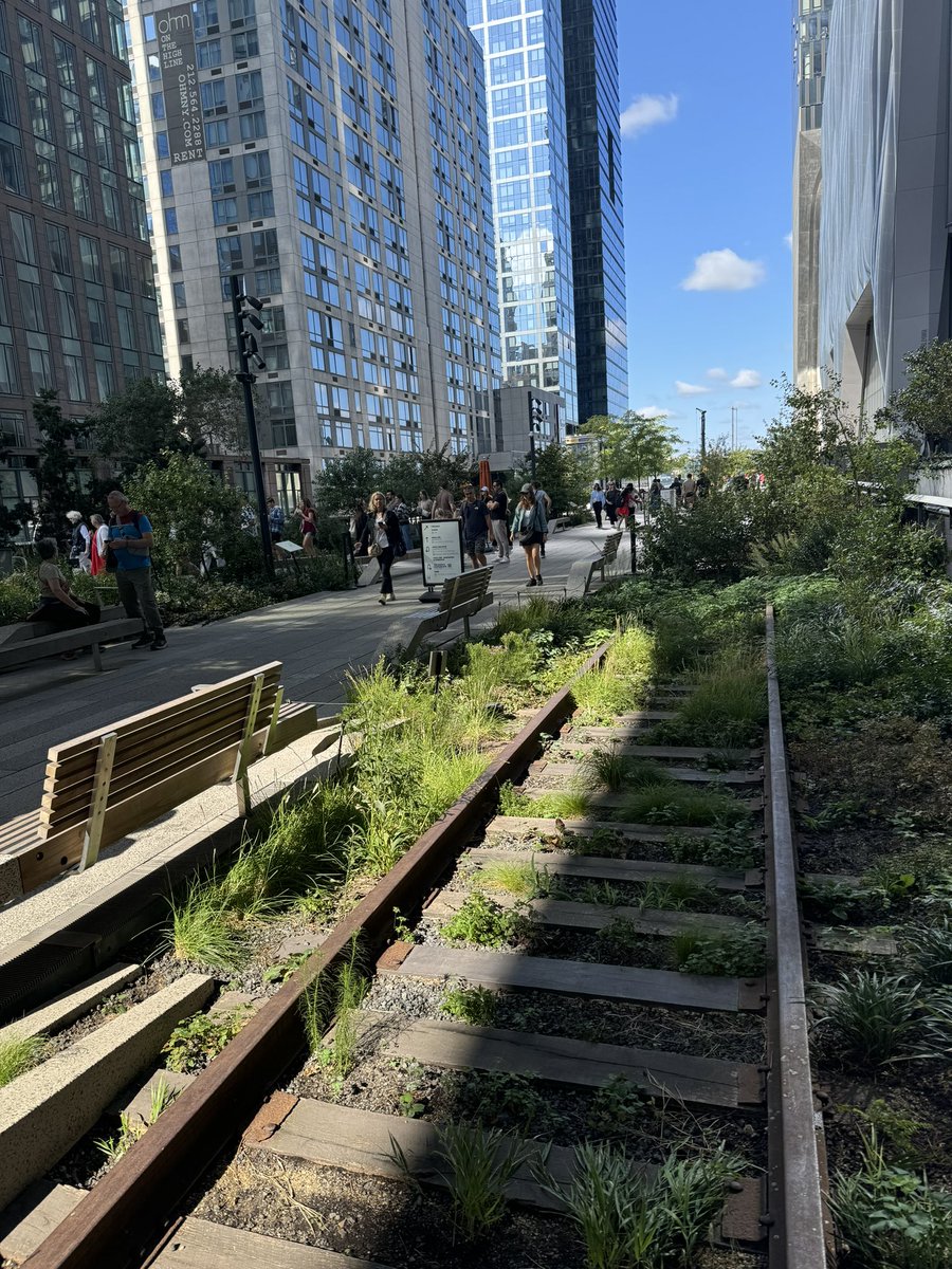 TomFWater's tweet image. Awesome first day of #ClimateWeekNYC exploring the #ClimateScienceFair along the iconic High Line in #NewYork.

From arc fusion energy through to sustainable fertiliser alternatives and carbon powered batteries, an amazing energy from the climate tech innovators.

Loved walking