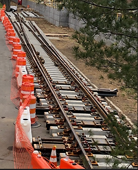 JTrackLLC's tweet image. J-Track is installing the new third track from Hicksville to Floral Park as part of the $2.6 billion LIRR Main Line Expansion Project. This work aims to reduce congestion, enhance safety, and improve rail reliability! 🚄#RailExpansion #InfrastructureDevelopment