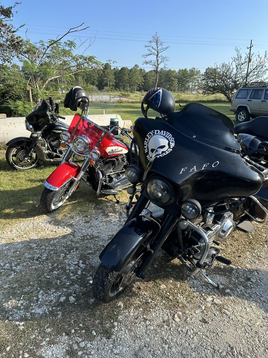 Long ride with the crew through the national forest. Almost 200 miles logged today.