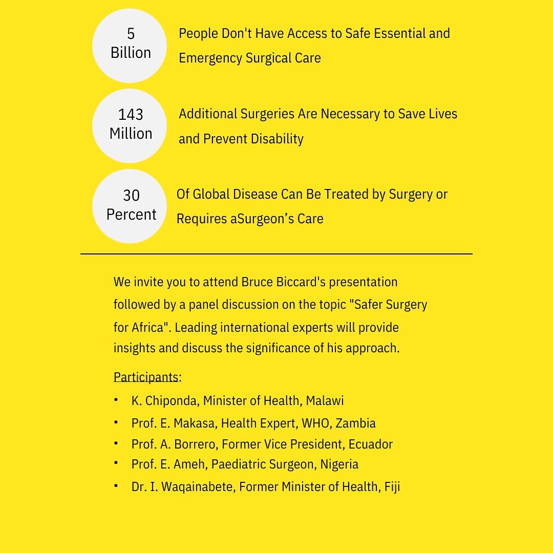 Join us this October 11th to 12th in Essen Germany! 

Don’t miss out on important discussions on global surgery at the inaugural European Global Surgery Congress! 

Globalsurgery24.org