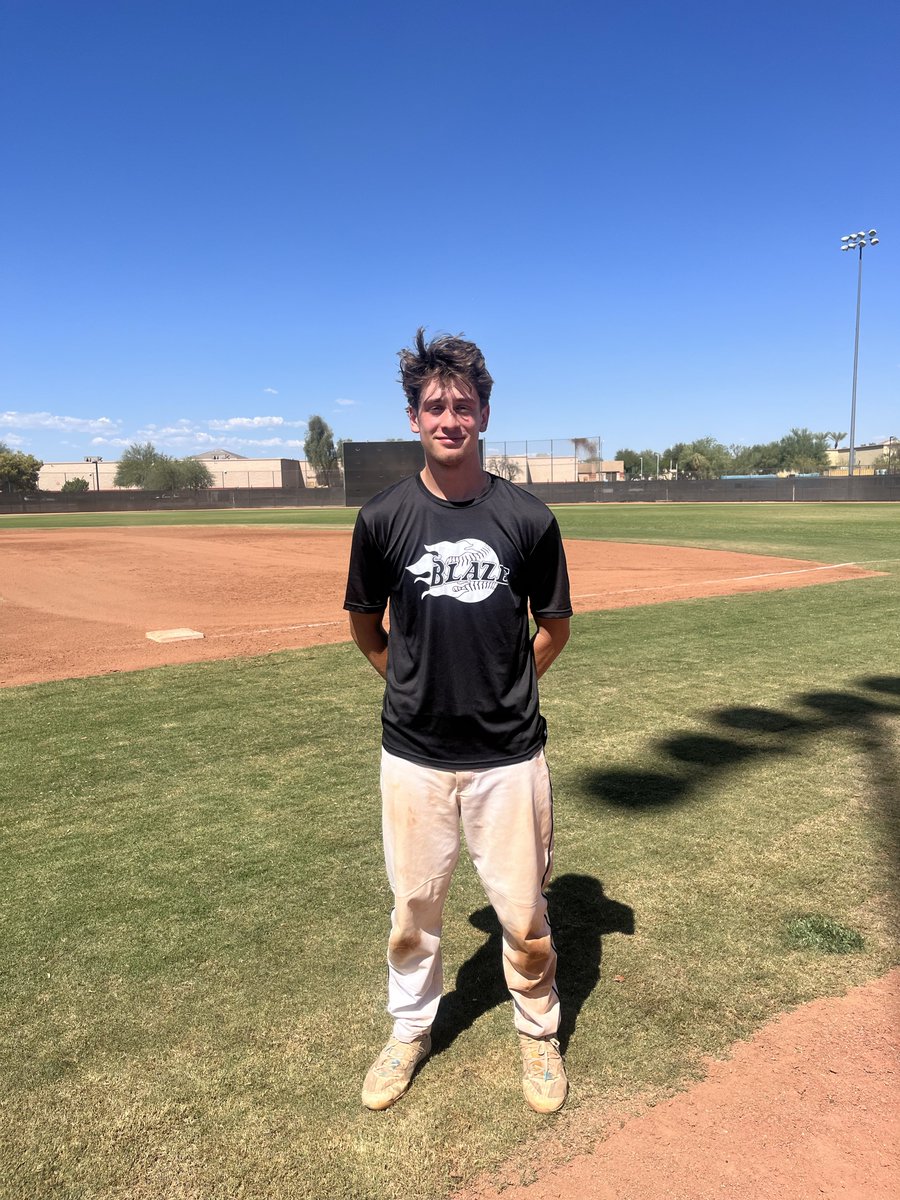 .<a href="/AZFallClassic/">AZ Fall Classic</a> F: <a href="/AggiesUSA/">Aggies USA</a> West vs Brewers Scout Team Canada 
PoG: Sam Sugden 1-2, 2B
Pitcher: <a href="/lucasGensler4/">Lucas Gensler</a> 5 BF, 2 K