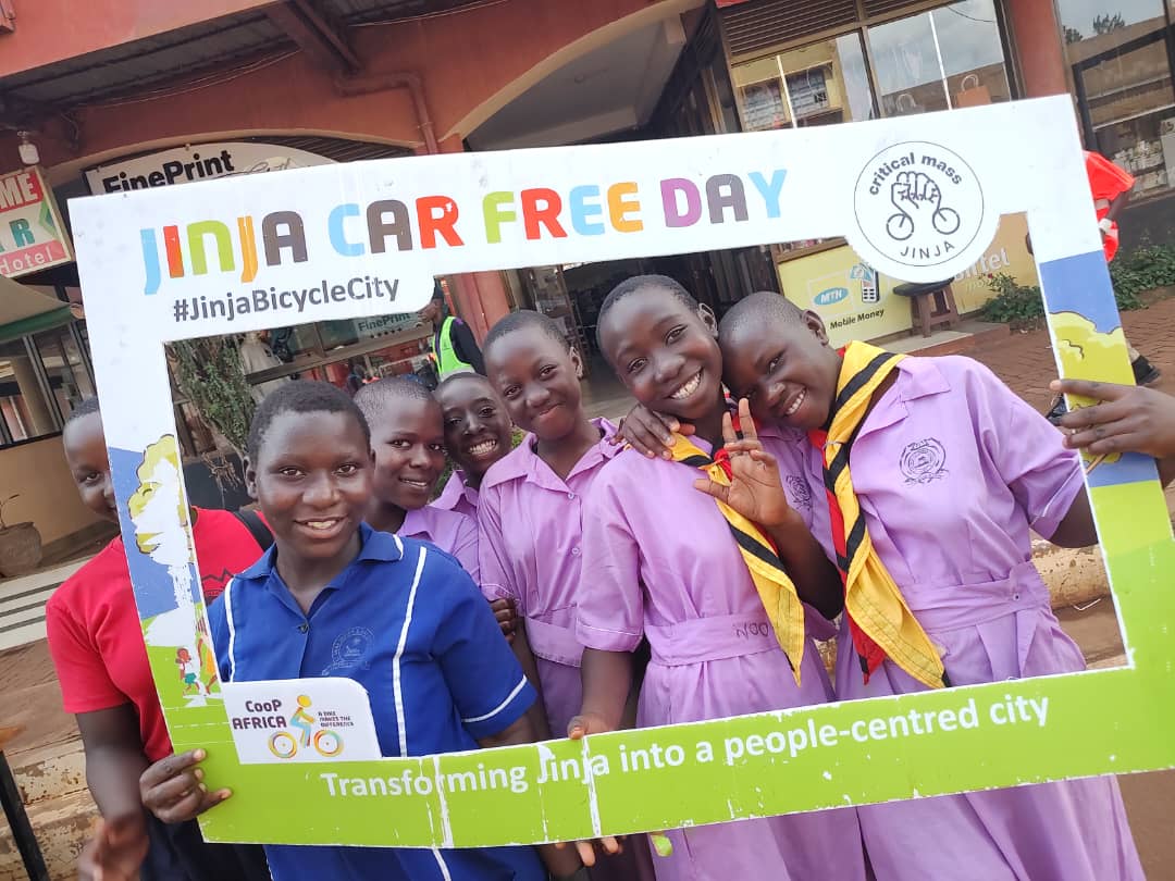 The #jinjacarfreeday organised by <a href="/coopafrica/">Cycling out of Poverty (CooP-Africa)</a> was a huge success! The event transformed Jinja's Main Street into a vibrant, car-free zone, promoting walking and cycling. Did you get a chance to participate or hear any interesting stories from the event?  #cyclinginclusivecities