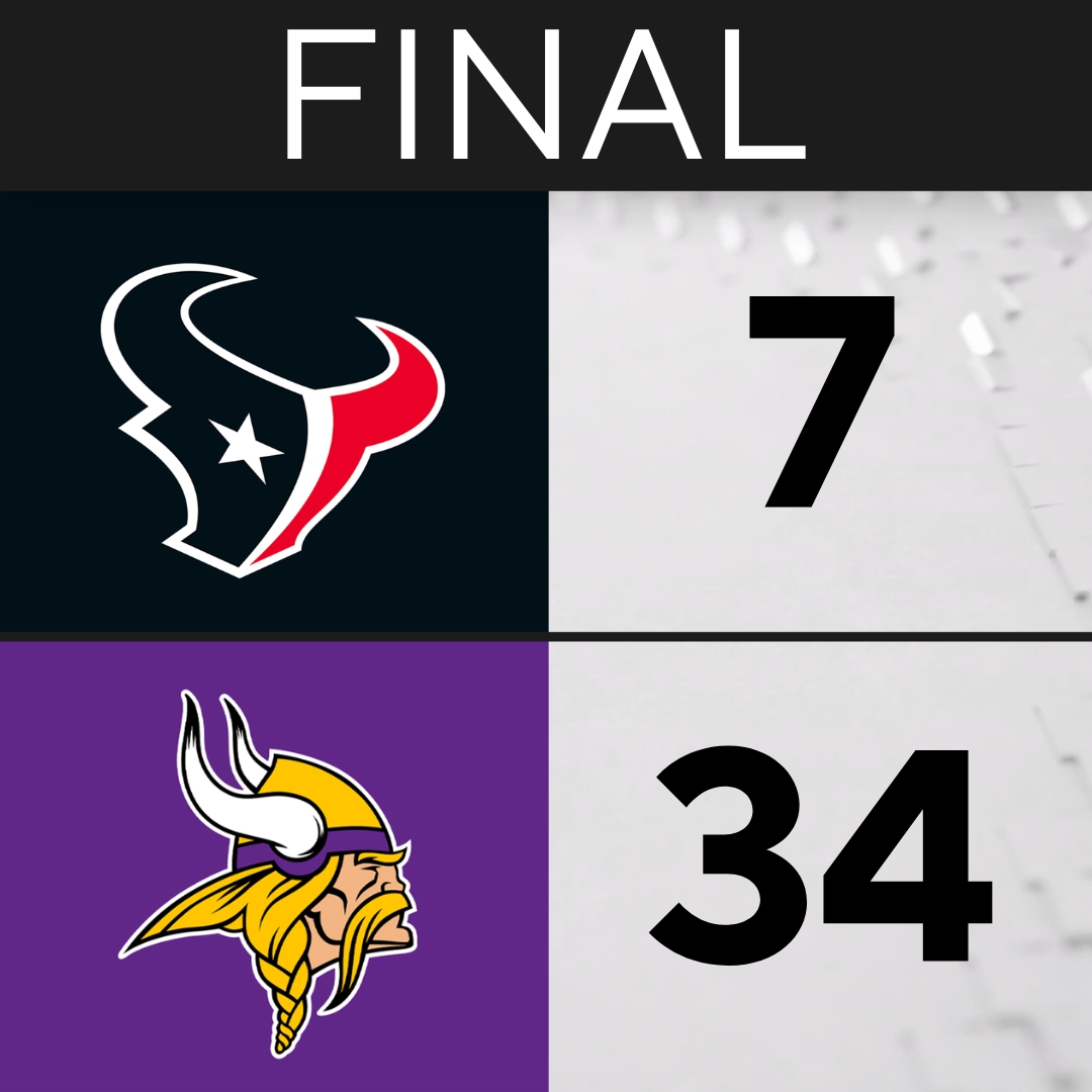 WCCO | CBS News Minnesota على X: “Vikings stay undefeated with 34