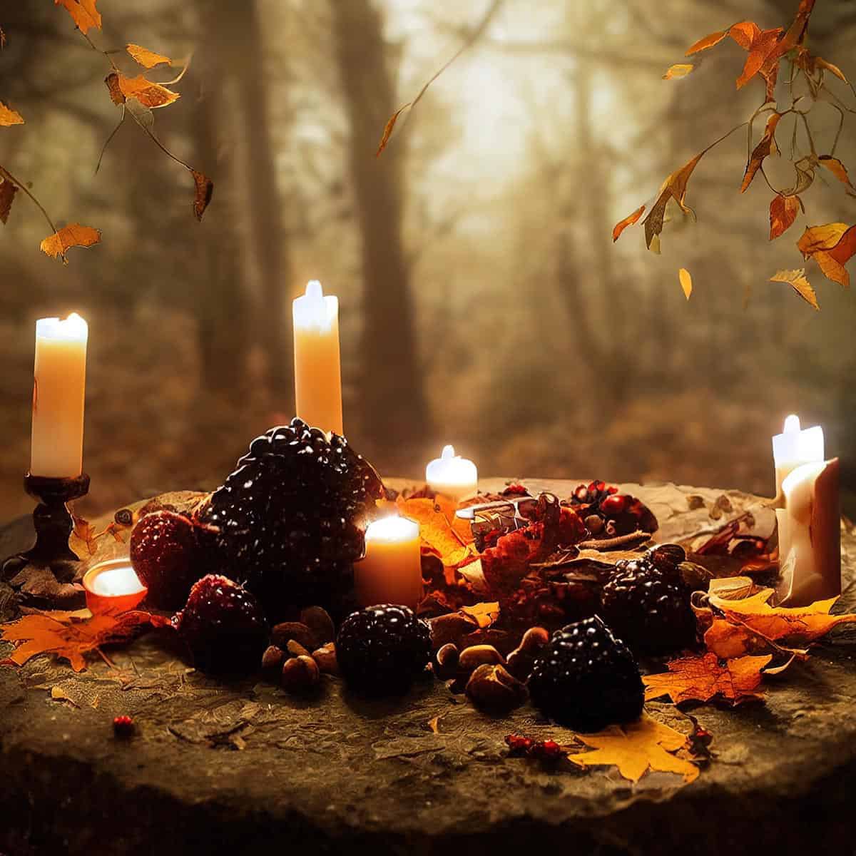 Happy Mabon! (Autumn Equinox) 🙏🏼🐦‍🔥🍂🍁