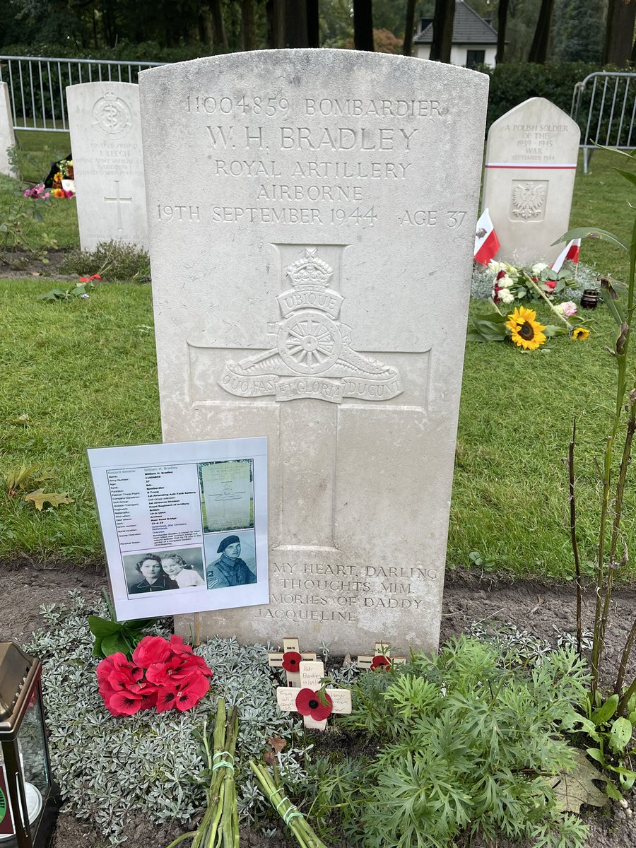 Visited the Oosterbeek cemetery again this afternoon with the group.  Two of the tour group had fathers who were sadly killed during the Arnhem battle, L/Sgt McGregor and Bdr Bradley.  Was lovely to lay crosses from the group and pay our respects <a href="/LegerBattleTour/">Leger Battlefield Tours</a>