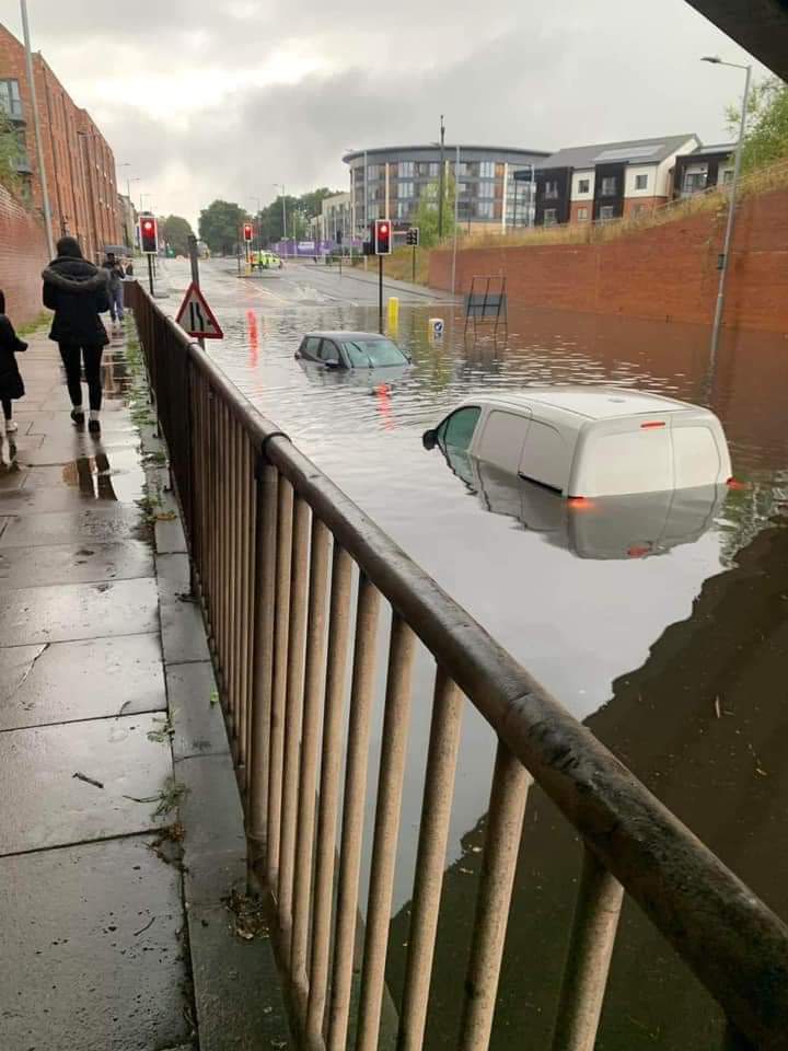 Must be blummin Just Stop Oil blocking the roads again