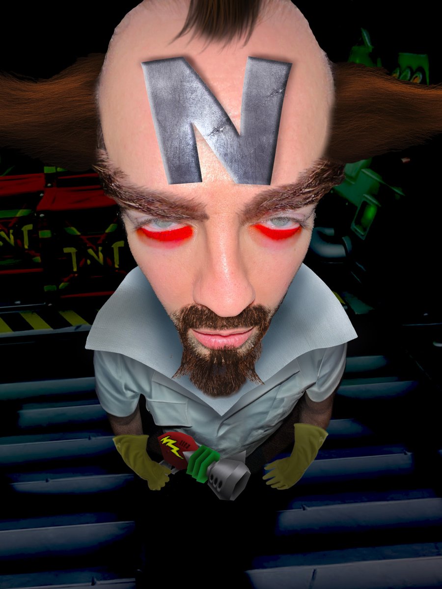 HeyHeyBobbyJ's tweet photo. @jacksfilms bro I think I’m about to crash (bandicoot) #YIAYoct https://t.co/MqvJhoDpum