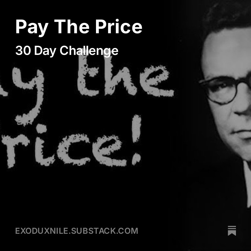 Pay The Price #audiobook #audiolaunch #bookwalker #bookspotlight #bookworms #BookRecommendations #bookaddict #readasample #readingworld #readAwrite #ReadyForAnything 

exoduxnile.substack.com/p/pay-the-pric…