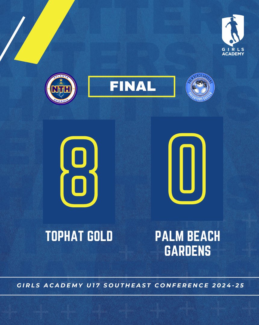 Tophat 08 Gold GA (@tophat08ga) on Twitter photo Great team win! Hats off to McKenzie, Eliza & Ava for each scoring a brace. Shout out to the defense for the shutout!!
⚽️⚽️🅰️ <a href="/Kenzo_soccer_21/">McKenzie Godfrey #21</a>
⚽️⚽️🅰️<a href="/ElizaBarber2027/">Eliza Barber</a>
⚽️⚽️ <a href="/avarod2027/">Ava Rodriguez (Class of 2027)</a>
⚽️ <a href="/EvanyA_T18/">Evany Torres</a>
⚽️<a href="/MaliMouk13/">Maliah Moukarzel</a>
🅰️🅰️<a href="/CourtneyCang04/">Courtney Cangialosi (2026)</a>
🅰️<a href="/noorbehesht11/">Nicole Noorbehesht #11 ⚽🎩 U17 Tophat Gold ⭐</a>
🅰️ <a href="/BrynnaBurrus/">Brynna Burrus</a> Great team win! Hats off to McKenzie, Eliza & Ava for each scoring a brace. Shout out to the defense for the shutout!!
⚽️⚽️🅰️ <a href="/Kenzo_soccer_21/">McKenzie Godfrey #21</a>
⚽️⚽️🅰️<a href="/ElizaBarber2027/">Eliza Barber</a>
⚽️⚽️ <a href="/avarod2027/">Ava Rodriguez (Class of 2027)</a>
⚽️ <a href="/EvanyA_T18/">Evany Torres</a>
⚽️<a href="/MaliMouk13/">Maliah Moukarzel</a>
🅰️🅰️<a href="/CourtneyCang04/">Courtney Cangialosi (2026)</a>
🅰️<a href="/noorbehesht11/">Nicole Noorbehesht #11 ⚽🎩 U17 Tophat Gold ⭐</a>
🅰️ <a href="/BrynnaBurrus/">Brynna Burrus</a>