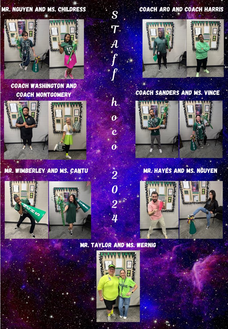 MCHS_Rams's tweet photo. Shout out to our Staffulty Hoco Court! They’ll be raising money all week for the Senior Class while trying to earn the crown at this week’s Homecoming Pep Rally!! Some competitors in this group for sure!!! #RPND https://t.co/9ArbRR2RTX
