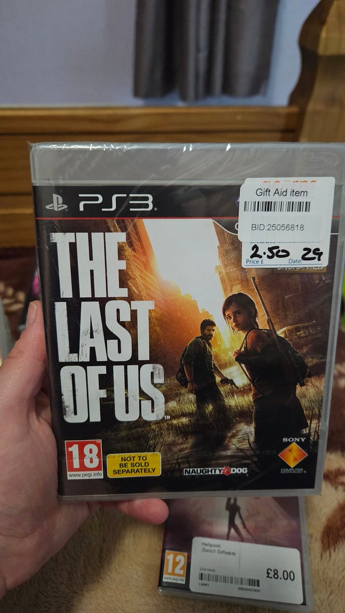retrogirlsuk1's tweet photo. Today's pickup from the charity shop brand new and sealed 
#thelastofus #ps3 #ps3game #ps3collector #videogame #pickup #collector #charityshop https://t.co/RL8M0DngDV