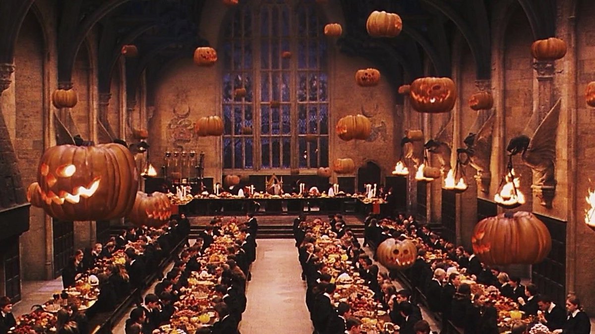 Otoño en Hogwarts.