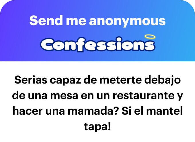 No creo jejeje https://t.co/DkksbdJIEv