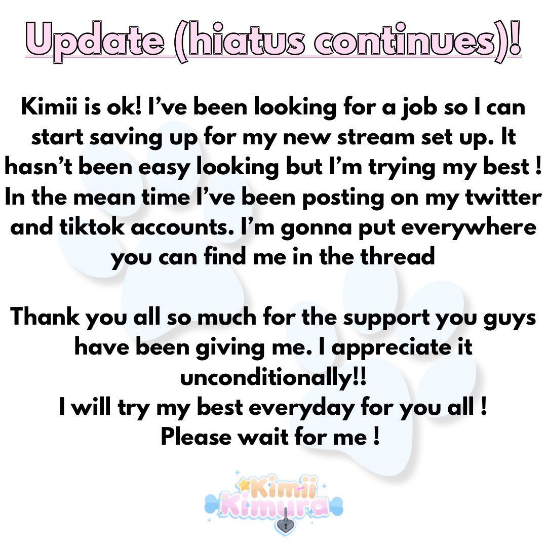 KimiiKimura's tweet photo. ʚ  Update! 🎀

Hey! It’s Kimii Kimura ! You may know me as the supportive pup or maybe my dancing videos or even my goofy memes 

It’s nice to meet you(again) !🏐

More info below ⬇️ https://t.co/GpN3pz3uTI
