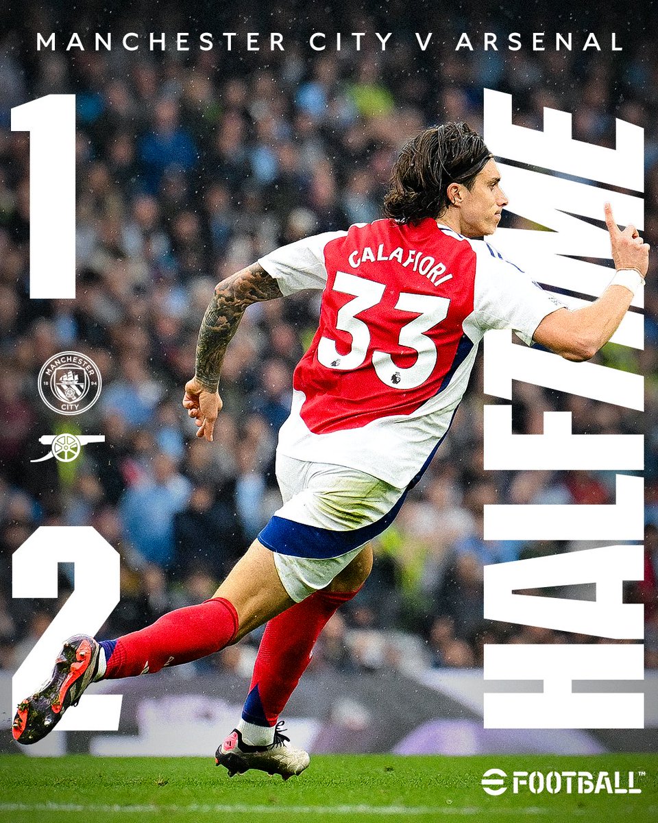 In front at the break 💪

Let's keep this going, Gunners 👊