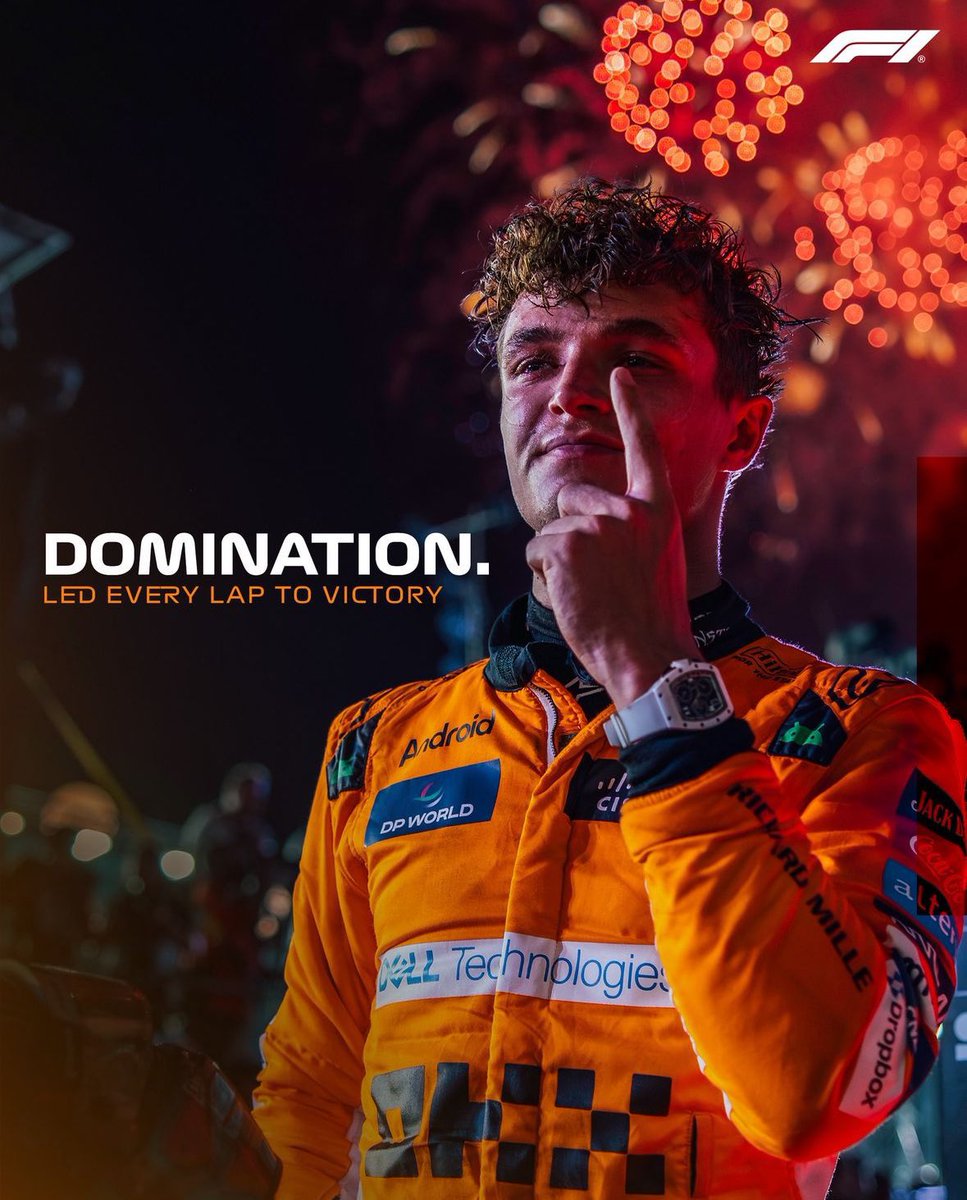 4NORR1S's tweet photo. Miami: Landmark.
Zandvoort: Statement.
Singapore: Domination. https://t.co/dmIpFlY9D7