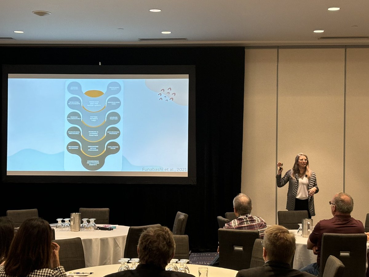 Dr. Katie Pohlman is presenting on Patient Safety today at our Commitment to Care Conference! #CTC24 #Patientsafety #ABChiro