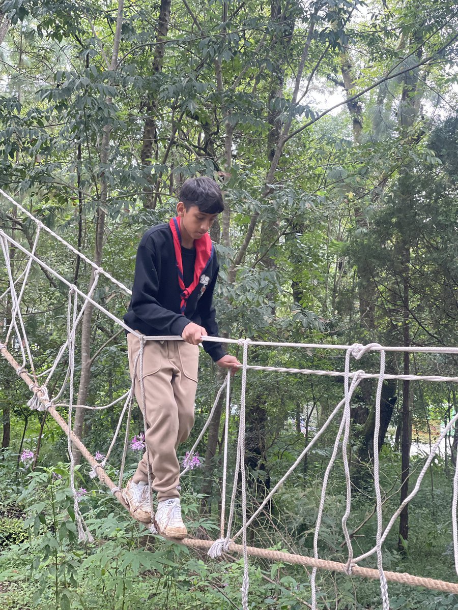 GhimireDev's tweet photo. A week of scout camp🏕️ life is worth several months of theoretical teaching. 
Little Angels' Scout Troop arranged two nights and three days camp on the auspicious occation of International Day of Peace (#IDP ). 102 Scouts participated with Enthusiasm and Zeal in the camp. https://t.co/SFOyZIEQ6l