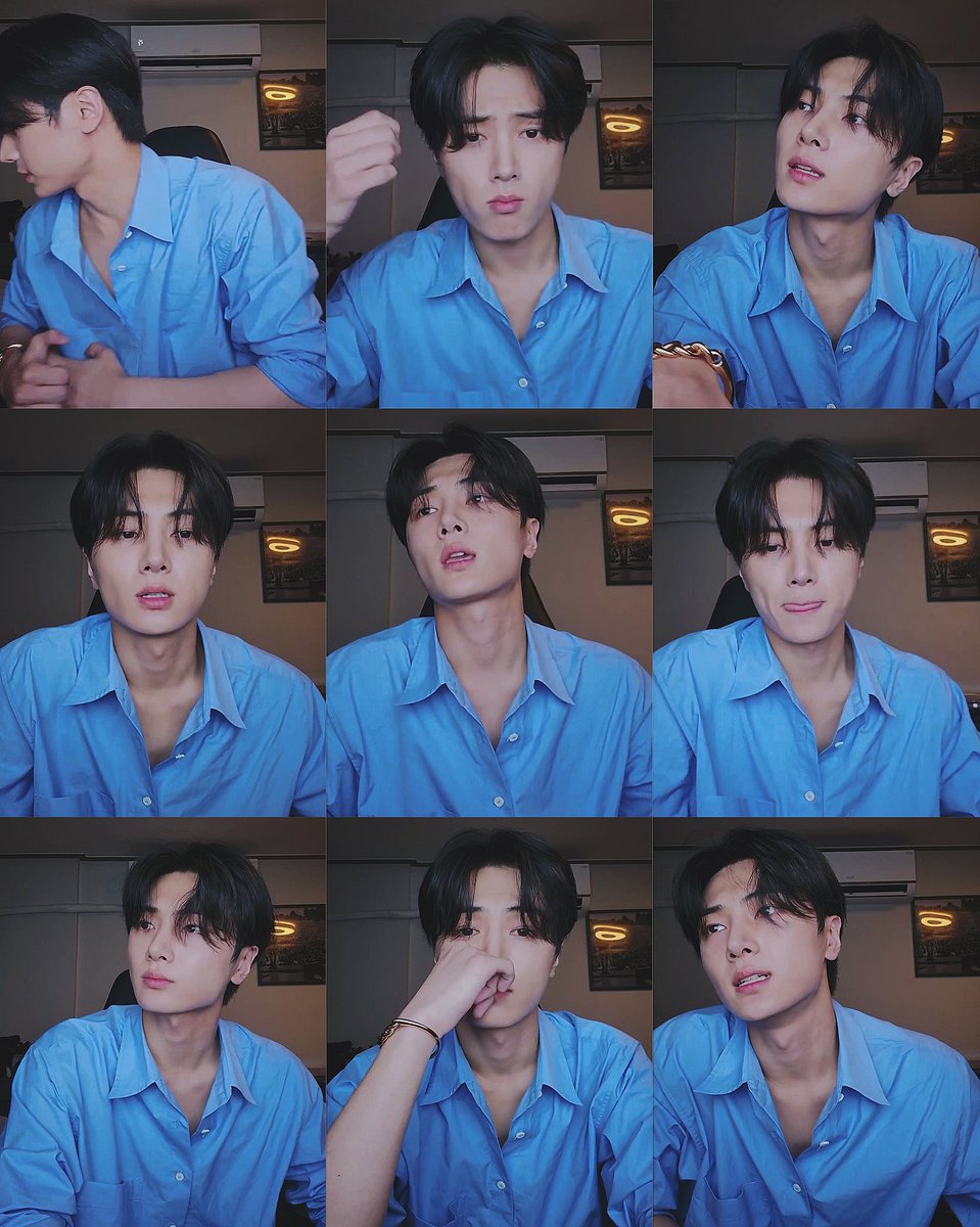mainlyjay's tweet photo. this 240922 jay in blue wv live 💙 https://t.co/zbpS7FiGIv