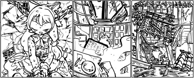 これはアズカバンの囚人見ながら描いたこおに 