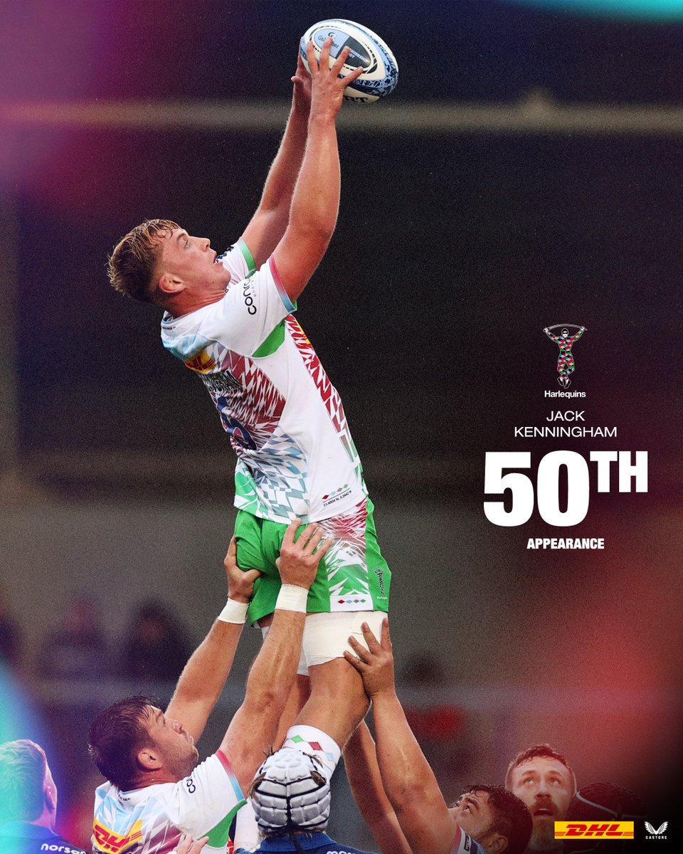 Harlequins π (@harlequins) on Twitter photo Fantastic achievement π
Congrats on your 50th cap, <a href="/KenninghamJack/">Jack Kenningham</a> π«‘
#COYQ #SALvHAR Fantastic achievement π
Congrats on your 50th cap, <a href="/KenninghamJack/">Jack Kenningham</a> π«‘
#COYQ #SALvHAR