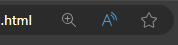 Rick_Roubos's tweet photo. A recent update to @MicrosoftEdge hides the Read-Aloud icon in the address-bar for some pages? Reappears with you use the keyboard shortcut or right-click page content to start narrating text. This is on a local html file. https://t.co/ihGbJ4lNpA