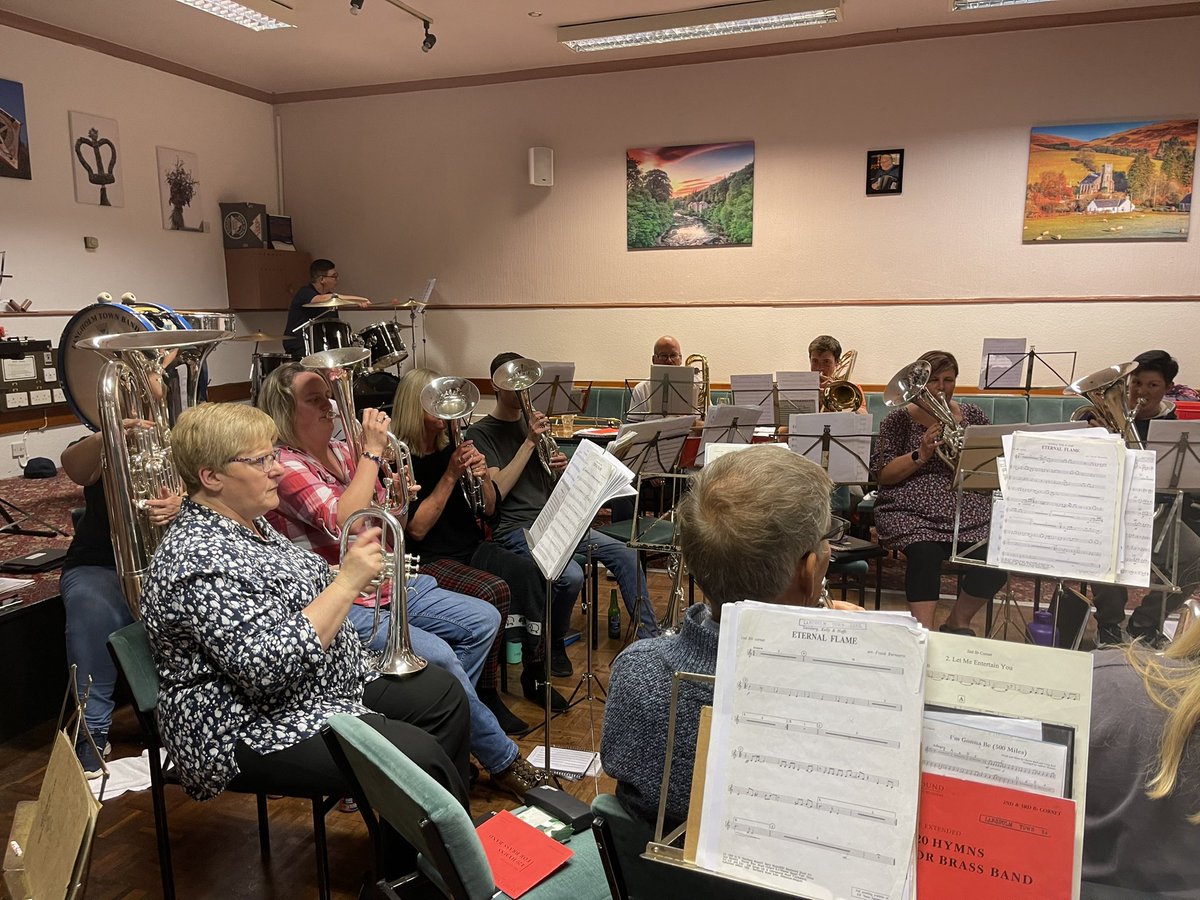 atSimplethings's tweet photo. Yesterday, I took part in a 10-hour Musical Marathon and we raised over £2,200! 🎶 Huge thanks to everyone who donated and supported us. It means so much for the future of the band and our youth development program! 💙 #Playathon #Community #YouthDevelopment #LangholmTownBand https://t.co/vw7BvALCuV