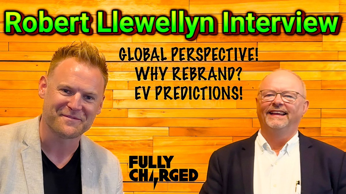JoshWest247's tweet photo. https://t.co/NT4X8W3kja EXCLUSIVE! Robert Llewellyn: The FATE Of Electric Vehicles?⚡️
BRAND NEW VIDEO! 🍿
#ElectricVehicle #FullyChargedLive #EverythingElectric #RobertLlewellyn https://t.co/92XOn7XDom