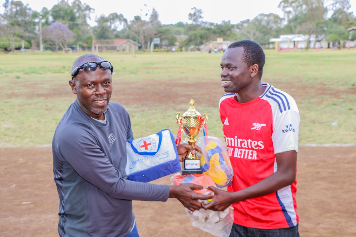 Krcs_NRbBranch's tweet photo. Yesterday marked the last day of our 2-days NCD soccer tournament.

A total of 1,500 community members benefited from our integrated Mpox sensitization and NCD screenings.

Through the Continuity of NCD Care Project, a total of 20 football teams participated—16 men's teams and 4 women's teams, drawn from 6 different sub-counties in Nairobi.

We thank the @047County and  @danskrodekors for the continued support.