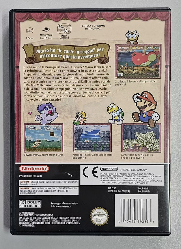 Gamescollection's tweet photo. https://t.co/ywRSDPwCys
Paper Mario Il Portale Millenario - PAL 🇪🇺🇮🇹
Nintendo Gamecube
#auction

#adv #inpartnershipwithebay #papermarioilportalemillenario #gamecube #nintendo #retrogame #retrogamer #retrogaming #ebay #videogames https://t.co/nBRGu2j7Vx