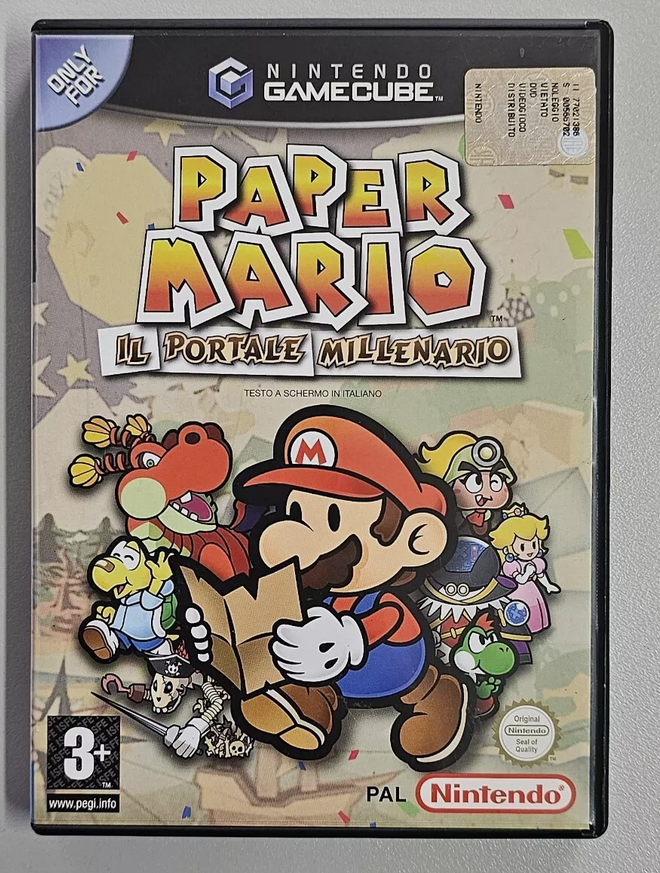 Gamescollection's tweet photo. https://t.co/ywRSDPwCys
Paper Mario Il Portale Millenario - PAL 🇪🇺🇮🇹
Nintendo Gamecube
#auction

#adv #inpartnershipwithebay #papermarioilportalemillenario #gamecube #nintendo #retrogame #retrogamer #retrogaming #ebay #videogames https://t.co/nBRGu2j7Vx