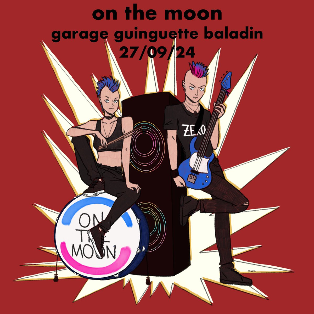 Onthemoonland's tweet photo. Venerdì 27 Settembre
Live @ Garage Guinguette Baladin
San Doná di Piave (VE)

Artwork by @deady.duke

#onthemoon #live #electrorock #sandonadipiave #garageguinguettebaladin #musicalive #concerti #drawing #artwork
Aggiungi un commento... https://t.co/C2umq0oOTw