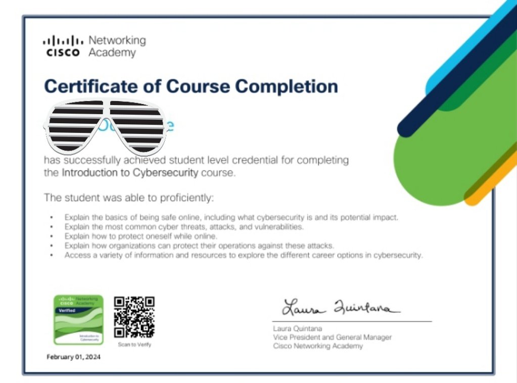 potentvik's tweet photo. New in the journey, I am delighted to have chosen this career part. This is my passion, this is my dream! #itsecurity #cybersecurity #NetworkSecurity 
Thank you, @Cisco @CiscoNetAcad for this opportunity to learn and grow. https://t.co/cofjPMCpXU