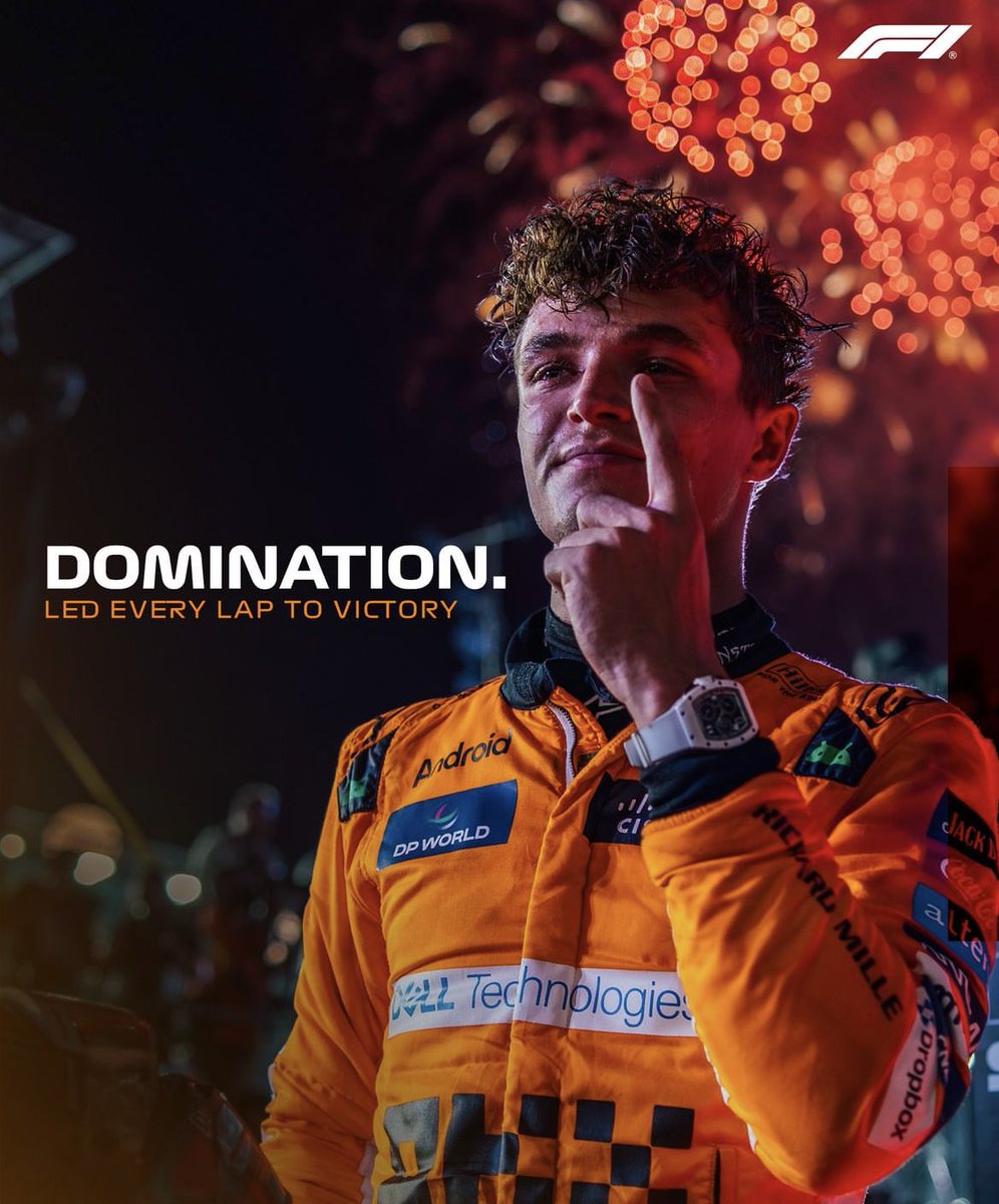 LANDO WON ABU DHABI GP🏎️🏁| 🍉 tweet media